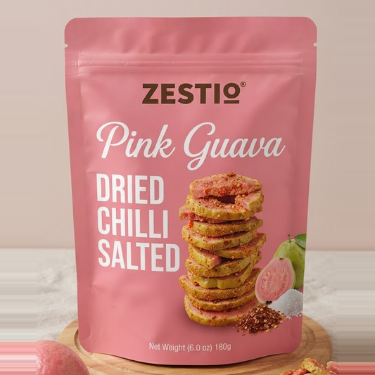 Zestio Pink Guava dried chilli salted bag
